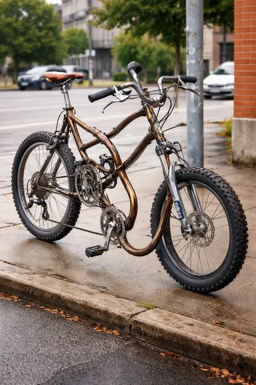 ChatGPT-generated bicycle.