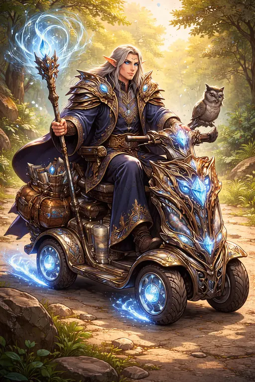 ChatGPT-generated mobility scooter.