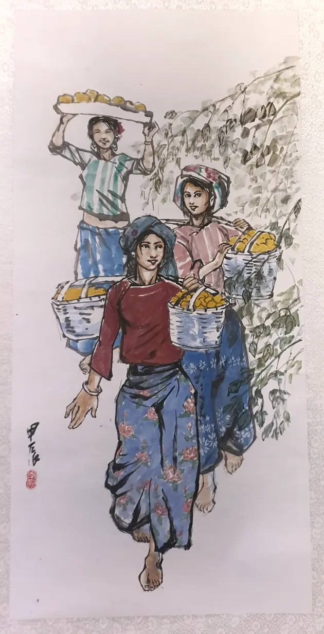 Chinese painting — Shiguoliang.