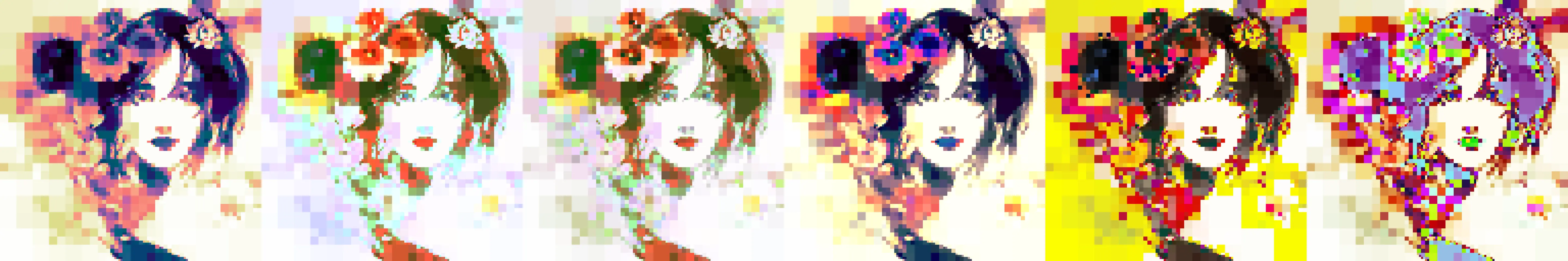 Remixed Flora album experiments.
