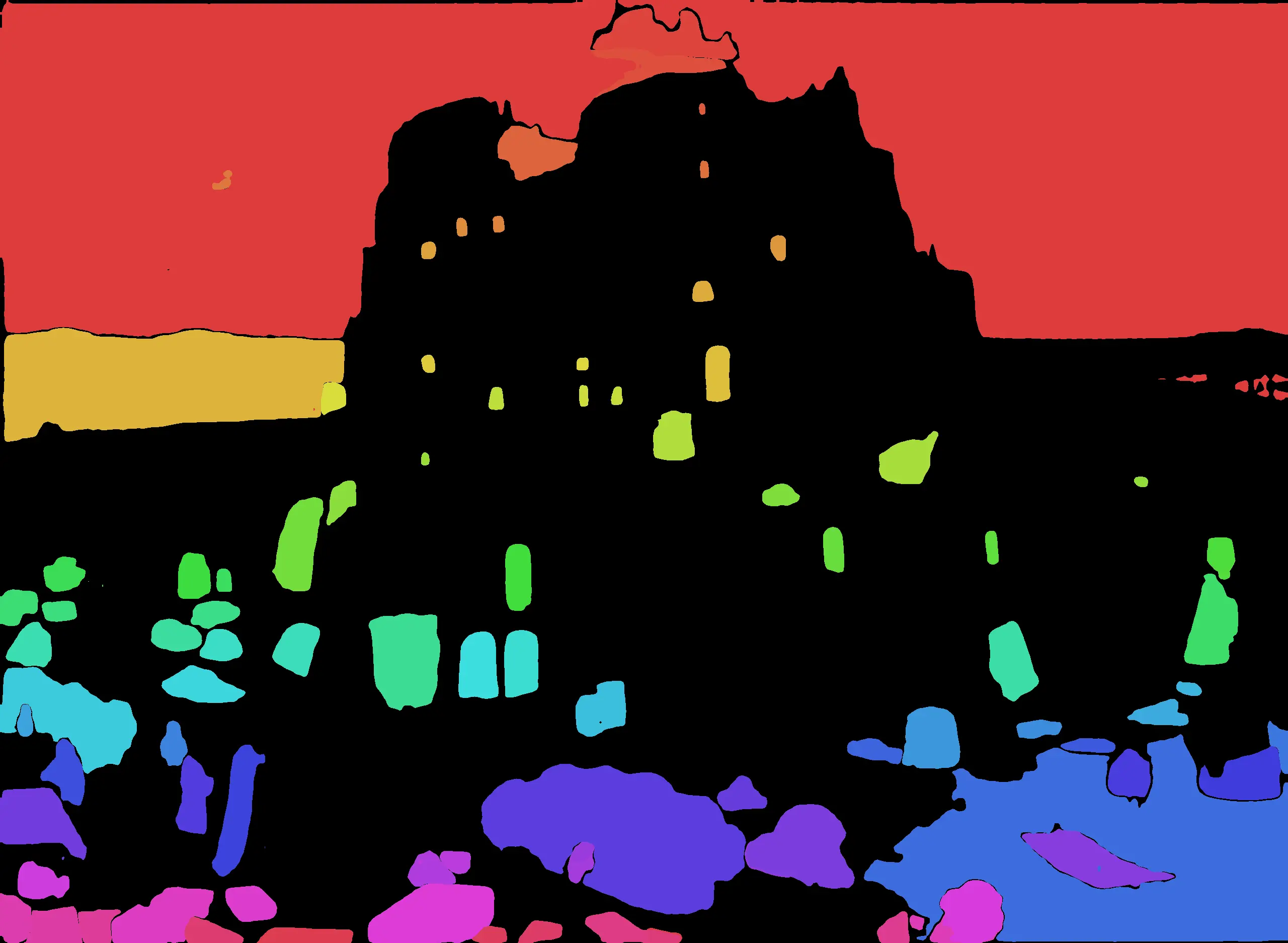 Segmentation input image.