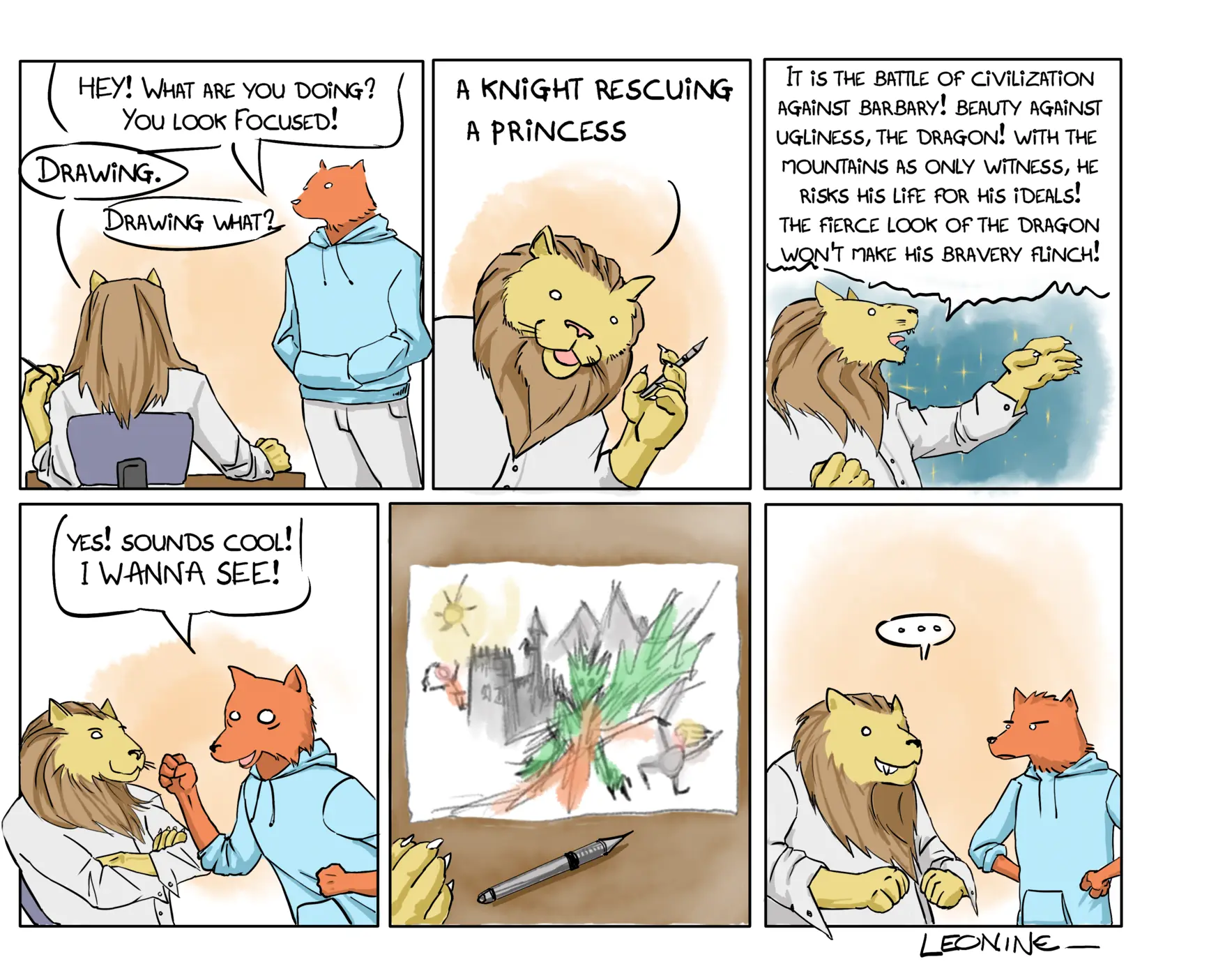 Leonine — Page 1